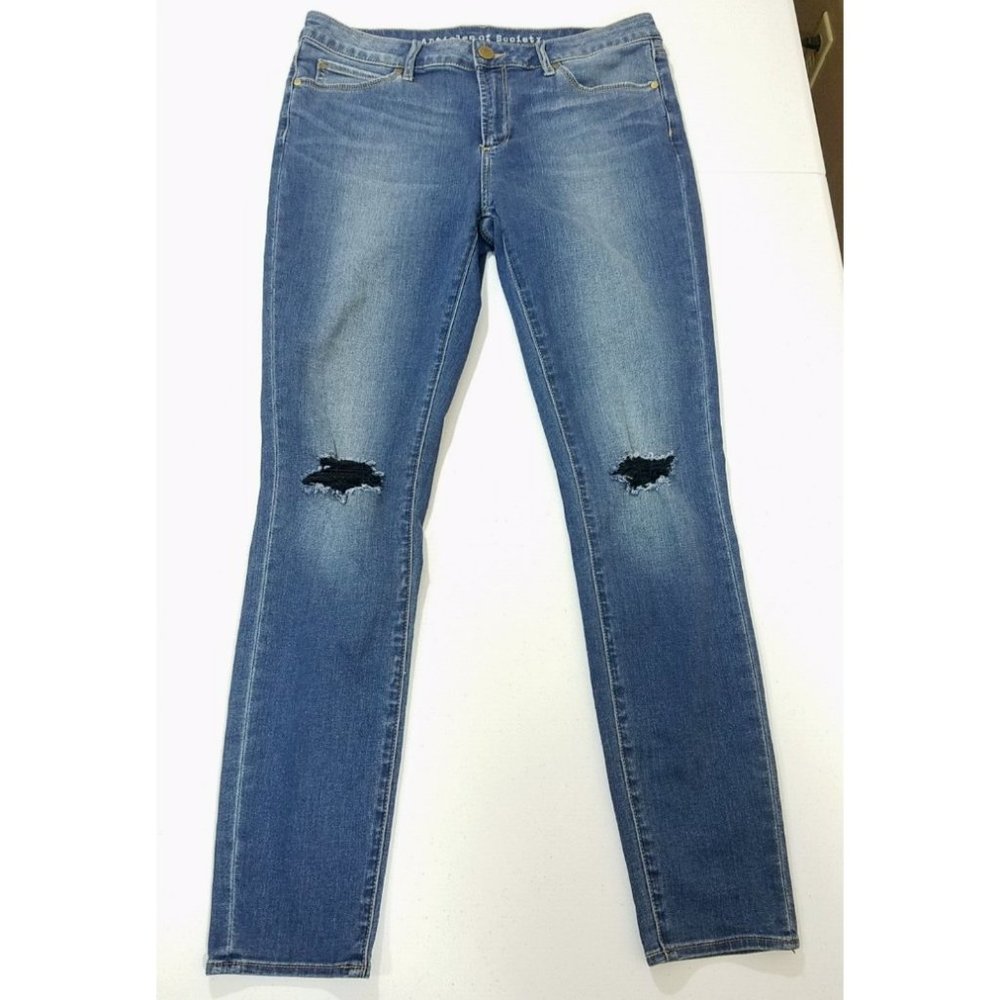 Articles of Society Sarah Skinny Distressed Jeans Size 30
